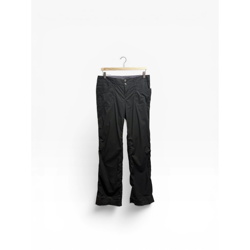 REI Womens Black Utility Hiking Pants Straight Leg Size 10